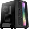 Aerocool Prime, PC ATX Case, Front Triple ARGB, Tempered Glass, Fan 12 cm view 2
