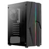 Aerocool Mecha, PC ATX Case, ARGB Front, Tempered Glass, Fan 12 cm view 1