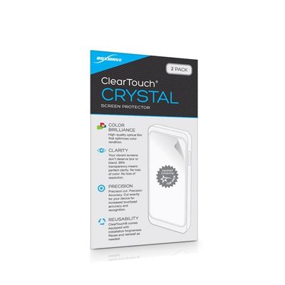 BoxWave Screen Protector Compatible with Samsung Family Hub Refrigerator with Generic (Non-AKG) Speaker - ClearTouch Crystal (2-Pack), HD Film Skin - Shields from Scratches