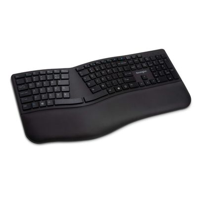 Kensington ProFit Ergo Wireless Ergonomic Keyboard with Italian Layout 2.4GHz Bluetooth Compatible with Chrome OS, macOS and Windows (K75401IT)