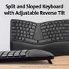 Kensington ProFit Ergo Wireless Ergonomic Keyboard with Italian Layout 2.4GHz Bluetooth Compatible with Chrome OS, macOS and Windows (K75401IT) view 2