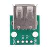 Nunafey 10pcs USB Type A Female Socket Board, Micro USB Board 2.54Mm Pitch Adapter Connector USB to Dip for DIY USB Power Supply, Breadboard Design view 3