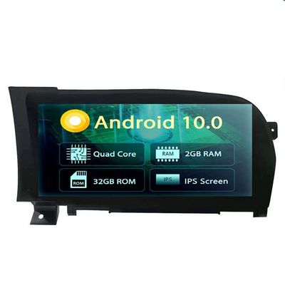 10.25Inch Android 10.0 Car Stereo Radio for Benz S-Class W221 2006 2007 2008 2009 2010 2011 2012 2013 LHD NTG3.0-3.5 Auto GPS Navigation RDS 4G WiFi RDS Meida Audio Video