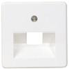 OPUS 55 cover for ISDN / Data connection sockets, 1-fold, colour: anthracite, silky gloss view 2