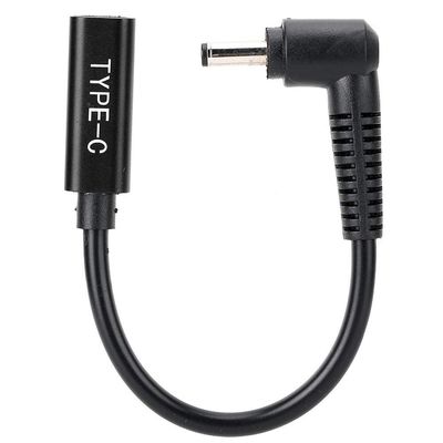 ASHATA 4.0mm x 1.35mm Male Plug Full Copper Conductor Male Charging Cable, with PD inducing Chip Portable Type C Charging Cable, for ASUS Notebook