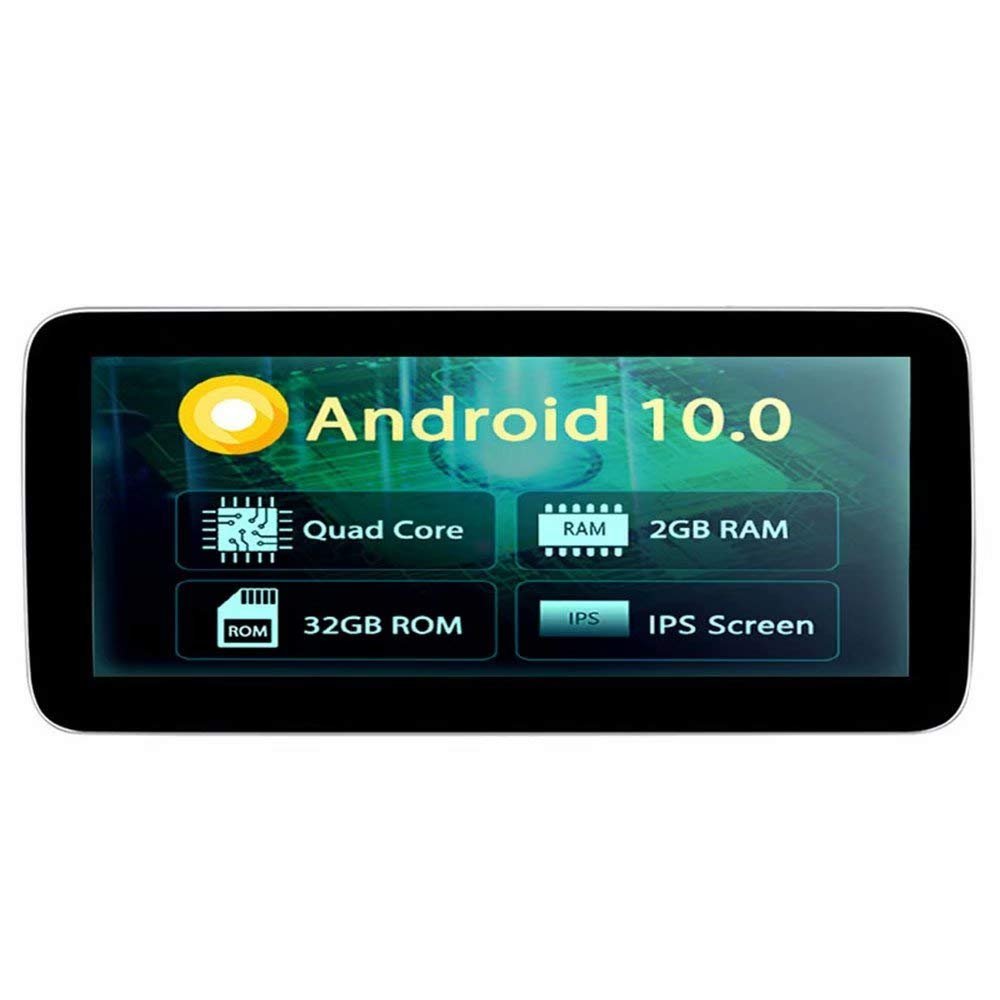 10.25Inch ROADYAKO Android 14.0 Head Unit for Benz GLA X156 A-Class W176 CLA C117 X117 G63 2015 2016 2017 2018 2019 RHD and LHD Car Stereo Radio Multimedia WiFi 3G RDS Mirror Link FM AM Audio BT