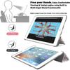 DuraSafe Cases for iPad PRO 12.9 Inch 2017 2nd Generation [ Pro 12.9 2 ] Printed Slim Lightweight Protective PC Dual Angle Stand Clear Flip Back Cover - Marble Pink view 4