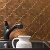 Fasade 18in x 24in Monaco Antique Bronze Backsplash Panel 5pk view 3