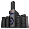 Rockville HTS45 800w 5.1 Channel Home Theater Audio System, Bluetooth Connectivity, USB/SD Playback, Wall-Mountable Speakers, for Home Entertainment view 1