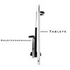 2 in 1 Universal Tablet Tripod Mount and Universal Smartphone Mount Holder for All Smartphones and Tablets with eCostconnection Microfiber Cloth view 2