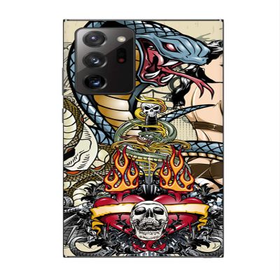 Decalrus - Protective Decal Skin Sticker for Samsung Note 20 Ultra Cellphone case Cover wrap SAgalaxyNote20ultra-107