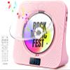 Desktop CD Player with Speakers, ROADOM Bluetooth CD Player with Hi-Fi Stereo Sound, Remote Control, Supports CD/Bluetooth/FM Radio/USB/AUX/Timer/Repeat view 1