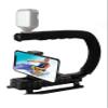 Vivitar DSLR Action Sports Grip Video Stabilizer W/Universal Phone Clamp 3.5" view 3