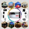 TGHY Power Inverter 1000W/1200W/1500W DC to AC Inverter, with AC Outlet and LED Display, 12V/24V/48V to 110V/220V Car Converter, for RV Home Solar,1000w,DC 24V to AC 110V view 2