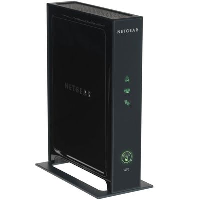 NETGEAR N300 Wi-Fi Range Extender - Desktop Version with 4-Ports (WN2000RPT) (Renewed)