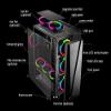 b-Draco 5907 Plus Include 3 x 120mm ARGB Fan 1 Remote, 1 hub, 1 LED Strip, b-Vigor550W Power Supply Included view 3