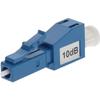 ADD-ON ADD-ATTNS-LCPC-10DB 10 dB Fixed LC Male to LC Female OS1 SMF Simplex Fiber Attenuator view 1