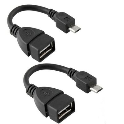 Micro USB to OTG Works with UMX MXC-570 Direct On-The-Go Connection Kit and Cable Adapter! (Black)