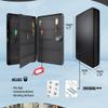 Barska Wall Mount Key Cabinet with Combination Code  Steel Locking Key Organizer Box for Home, Office, Business, Rental Property, and Commercial Use view 4