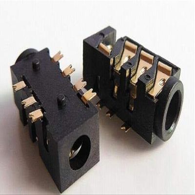 Davitu Electrical Equipments Supplies - 10PCS 3.5mm Female Audio Connector 7 Pin SMT SMD Headphone Jack Socket PJ-392 PJ-393