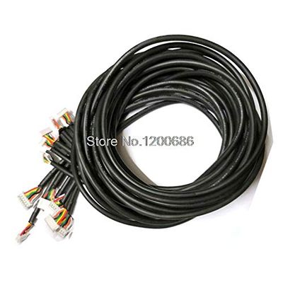 Davitu Electrical Equipments Supplies - 10 SETS 2P/3P/4P/5P/6 Pin 51021 Series JST 1.25MM Female Double Connector with Wire 300MM 2464 28 AWG JST1.25 - (Color: Reverse direction, Pins: 3P)