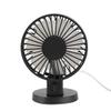Davitu Electrical Equipments Supplies - Portable Double-vane Mini USB Connector Desktop Computer Fan With Double Side Fan Blades For Home Office MDJ998 - (Color: Blue) view 3