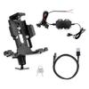 ARKON Locking Tablet Mount with Magnetic Charge Cable for Fleet and Enterprise Retail Black view 1