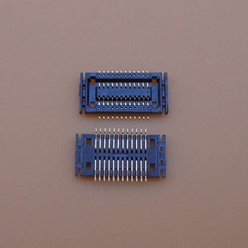 Davitu Electrical Equipments Supplies - 10-100pcs/lot New LCD FPC Screen Connector for Nokia 7610 N70 6300 5200 5300 on Motherboard 24pin Replacement Repair Parts Plug - (Color: 100pcs)