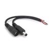 Davitu Electrical Equipments Supplies - DC LED Connectors with Lock Buckle,15cm length cable,DC 5.5 x 2.1mm DC Male DC Female jack Extension Cable adapter Wire - (Color: White Male, Package: 5pcs) view 2