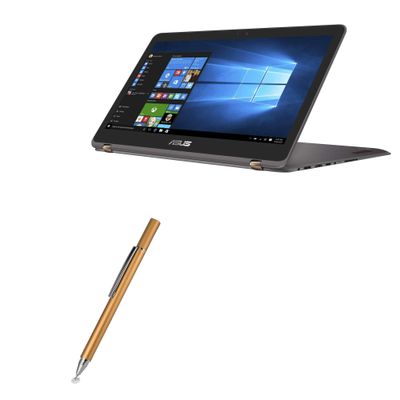 BoxWave Stylus Pen Compatible with ASUS ZenBook Flip UX360CA - FineTouch Capacitive Stylus, Super Precise Stylus Pen - Champagne Gold