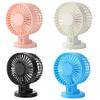 Davitu Electrical Equipments Supplies - Portable Double-vane Mini USB Desktop Computer Fan With Double Side Connector Blades For Home Office - (Color: Blue) view 1