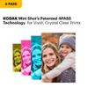 KODAK Mini 2 Retro 4PASS Portable Photo Printer, 2.1x3.4 inches, Instant Picture Printer for iPhone and Android, Photo Printer Gift, 38 Sheets Bundle, Black view 4