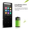 MP3 Player 64GB with Bluetooth Sport Armband,FM Record,Shuffle Play,Line-in rip Music,Voice Record,HiFi,Multifunction,Metal Shell view 4