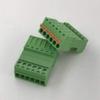 Davitu Electrical Equipments Supplies - 10 pairs Solderless air mannelijke en vrouwelijke docking K15EDGRK-3.81MM gratis schroef lente 2EDGKD3. 81 klemmenblok 2p-24p - (Pins: 10P) view 1