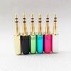 Davitu Electrical Equipments Supplies - 4pcs Mini colorful HD700 generic PM-1 PM-2 Special 2.5 stereo plug - (Color: black) view 2