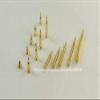 Davitu Electrical Equipments Supplies - 1000 pcs Pogo Pin Connector Spring Loaded Contact SMD Needle 2 3 4 5 6 7 8 9 10 Probes Gold-Plated Flange 2.0 mm Surface Mount - (Color: Height 6.5) view 1