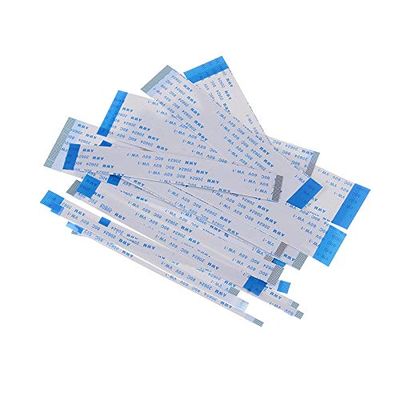 Davitu Electrical Equipments Supplies - 10PCS FPC Ribbon Flexible Flat CABLE PITCH 0.5MM 100MM B-Type 4/6/8/10/12/16/20/20/24/26/28/30/34/36/40/45/50/54/60pin - (Pins: 34P)