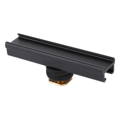 Camera Extension Bracket, 10cm Extension Bar Camera Cold Shoe Mount Cold Shoe Mount ESE-10 for Digital Camera DIY Photography Widely Use