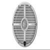 Wet Sounds Recon 6-XWW RGB 6.5" White Grill RGB Marine Speakers with US2-C65U-150 Black Speaker Pod with 1.50" Roll Bar Clamps view 4