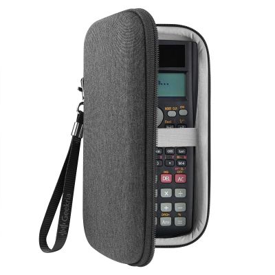 Geekria Shield Case for Sharp EL-5160T, Texas Instruments TI-84 Plus CE Color, TI-83 Plus Calculators, Replacement Protective Hard Shell Travel Carrying Bag with Room for Accessories