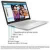 HP 17-by3065st 17.3" Notebook Intel Core i5-1035G1 - 8GB DDR4 - 128GB SSD + 1TB HDD - Intel UHD Graphics - Windows 10 - Silver - New view 3