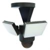 IQ America LED Outdoor Motion Sensor Security Floodlight  1100 Lumens, 180 Detection, Weatherproof Design, Versatile Eave or Wall Mounting, Exit Detection, Rotatable Sensor BZ view 1