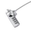 Diydeg Laptop Combination Security Lock Cable Chain Theft Deterrent Laptop Lock Cable Lock Cable 4 Digit Password Desktops for Notebooks view 2