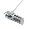 Diydeg Laptop Combination Security Lock Cable Chain Theft Deterrent Laptop Lock Cable Lock Cable 4 Digit Password Desktops for Notebooks view 3