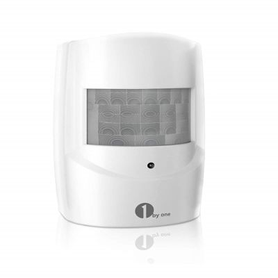 1byone Driveway Alarm Wireless Outside, Motion Sensor Alarm 1000 FT Range Extra Loud Chimes Home Security Alarm System with 1 Weatherproof Infrared Sensor Protect Indoor/Outdoor Property