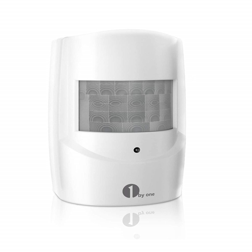 1byone Driveway Alarm Wireless Outside, Motion Sensor Alarm 1000 FT Range Extra Loud Chimes Home Security Alarm System with 1 Weatherproof Infrared Sensor Protect Indoor/Outdoor Property