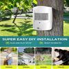 1byone Driveway Alarm Wireless Outside, Motion Sensor Alarm 1000 FT Range Extra Loud Chimes Home Security Alarm System with 1 Weatherproof Infrared Sensor Protect Indoor/Outdoor Property view 3