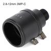 2.8-12mm CCTV Camera Lens, 1/2.7 3MP 2.8-12mm HD Manual Zoom Mount CCTV Board Lens for Security Camera view 2