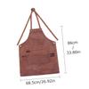 ULTECHNOVO Carpentry Apron Bbq Kitchen Apron Art s for Adults Cooking Kitchen s Bbq s Artist Cooking Bib Grade Chef Wet Wax Barbecue Work Welding Suit view 2