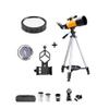 Astronomical Telescope, Stargazing HD Entry-level Space Telescope For Children And Students,Telescopes For Adults,70mm Aperture 400mm AZ Mount, The Best Gift For Children,yellow ( Color : Package 2 ) view 2